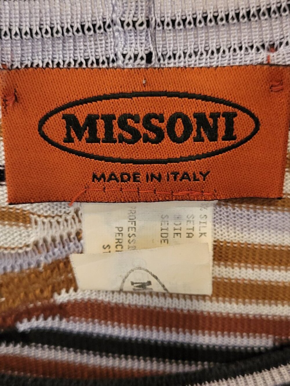 Short Sleeved Missoni Lightweight Sweater - Picture 3 of 7